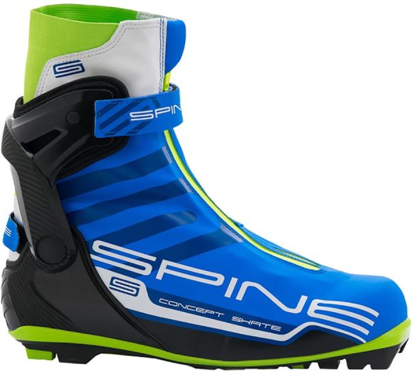 Ботинки для беговых лыж Spine Concept Skate Pro 297 синий 47 р.