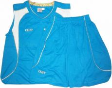 Комплект баскетбольной формы Cliff 501 3XL 50-52 Голубой