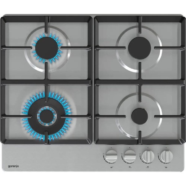 Варочная поверхность Gorenje GW641XHF газовая нержавеющая сталь